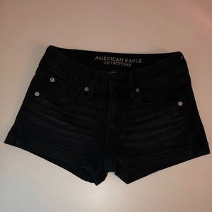 American eagle black Jean shorts